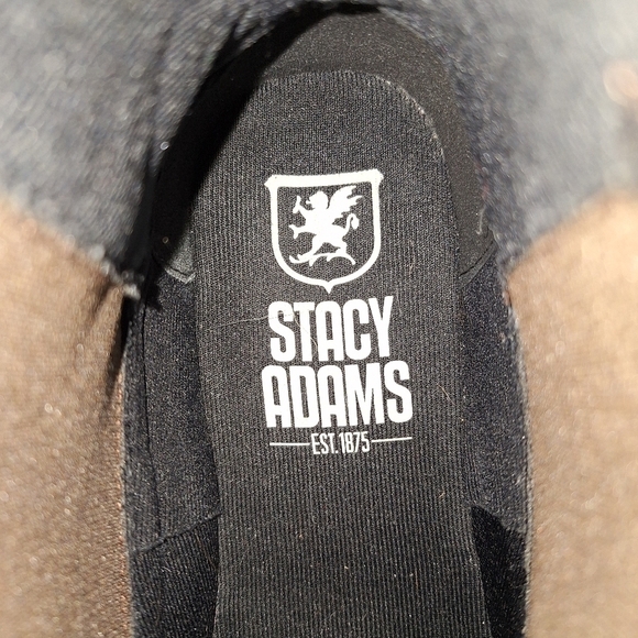 A pair of Stacy Adam\'s men\'s slip-on booties in a size 10M. EUC main image 9